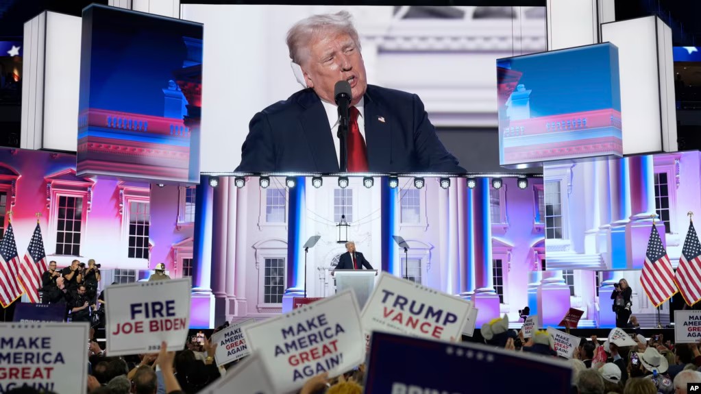 Trump tells of attempt on his life, then abandons unity theme in lengthy convention speech