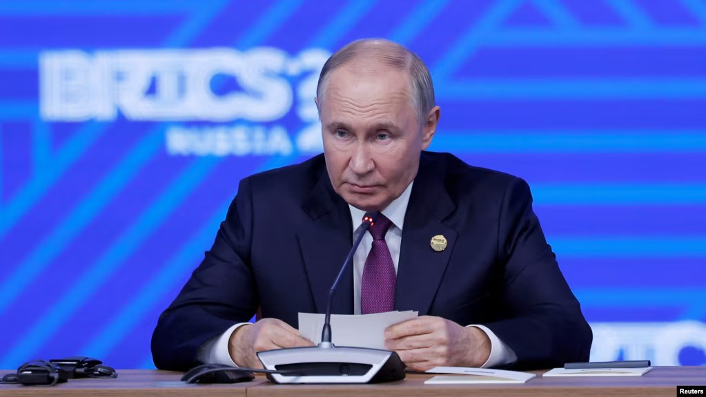 Putin tells BRICS leaders that Middle East on brink of full-scale war