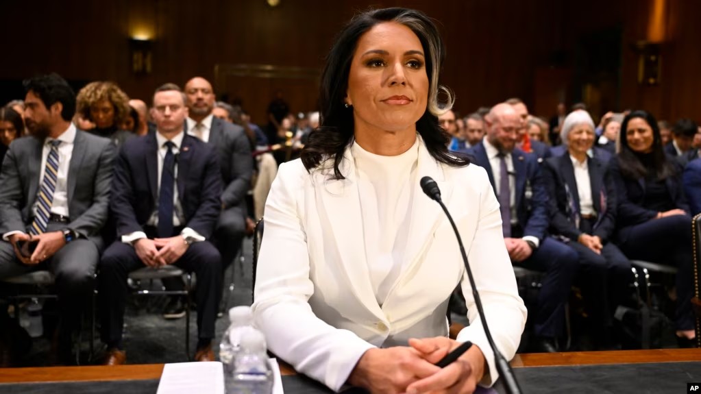 Gabbard faces criticism over Russia, Snowden in confirmation hearing for top US intel post