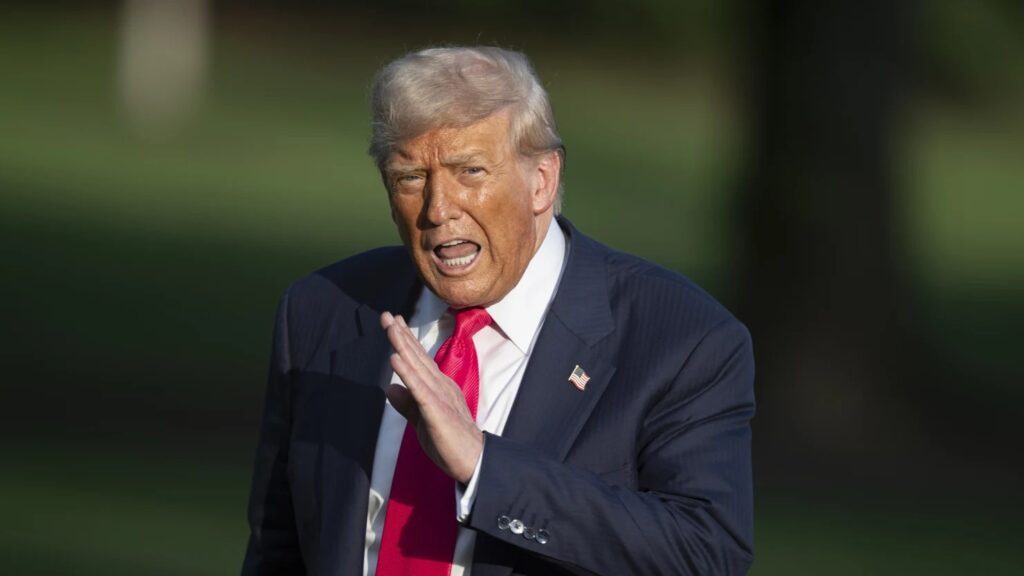 Trump lashes out at Republicans over Jeffrey Epstein file demands