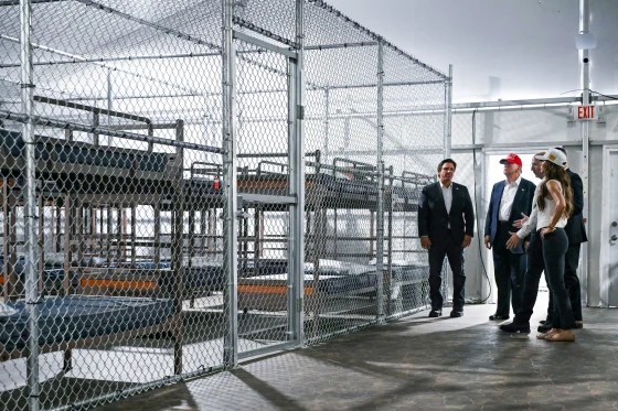 Deportation flights from Florida's 'Alligator Alcatraz' have started, Ron DeSantis says