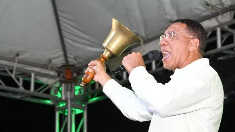 Andrew Holness Defiant in Third Consecutive Term Victory Speech